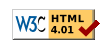 符合超文本标示语言（HTML）4.01严格版